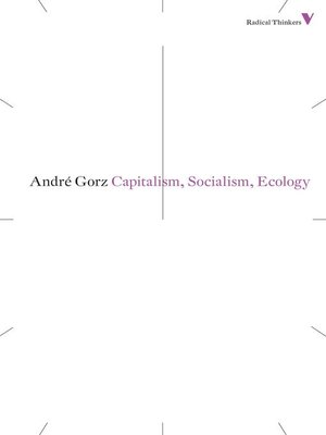 cover image of Capitalism, Socialism, Ecology